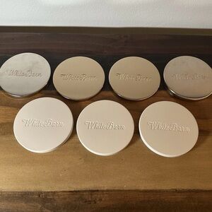 Bath and Body Works White Barn Candle Lids Mixed Lot 7 Replacement